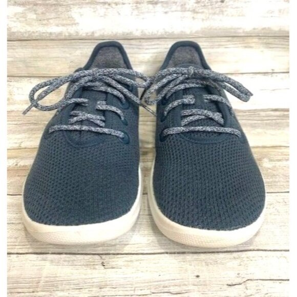 Allbirds Men's Tree Runners Sneakers M9 Blue Mesh Knit Comfort Athletic - Picture 2 of 9